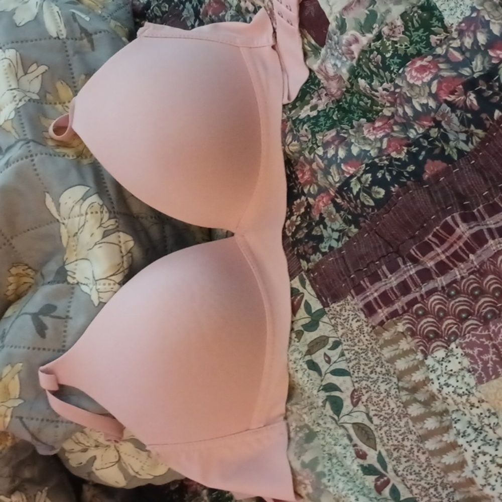 Pink bra